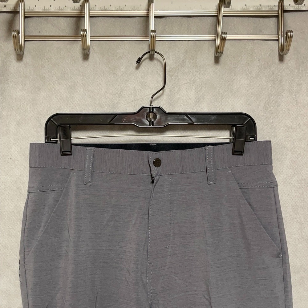 BYLT Pants Men 32x31 Gray Kinetic Performance Stretch Premium Basics Golf Casual